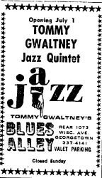 Tommy Gwaltney at Blues Alley