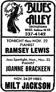 Ramsey Lewis at Blues Alley