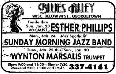 Esther Phillips at Blues Alley