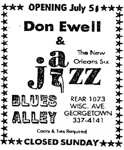 Don Ewell at Blues Alley