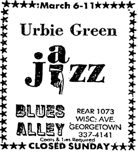Urbie Green at Blues Alley