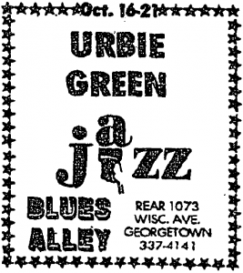 Urbie Green at Blues Alley