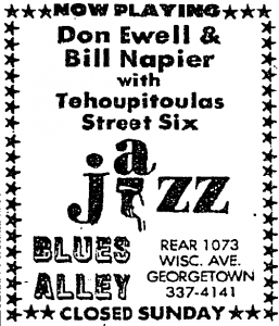 Don Ewell & Bill Napier at Blues Alley