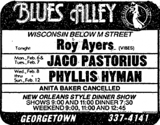 Roy Ayers at Blues Alley