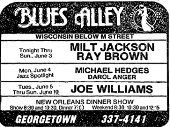 Milt Jackson and Ray Brown at Blues Alley