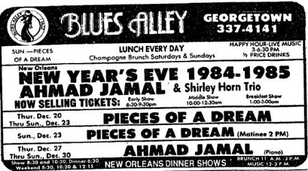 Ahmad Jamal at Blues Alley