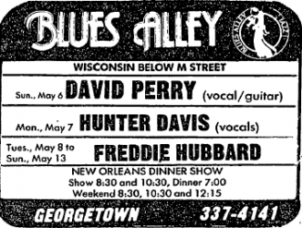 David Perry at Blues Alley