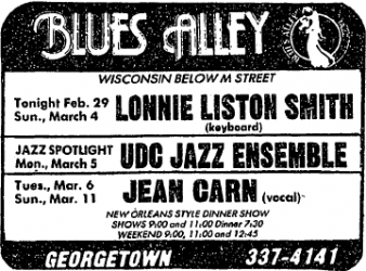 Lonnie Liston Smith at Blues Alley