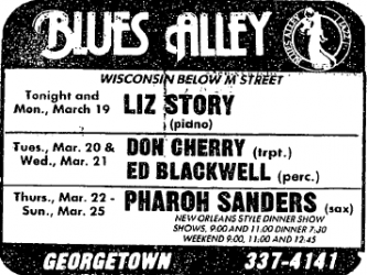 Liz Story at Blues Alley