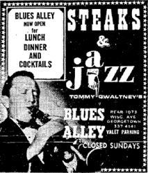 Tommy Gwaltney at Blues Alley