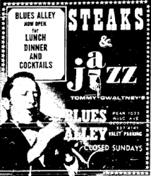 Tommy Gwaltney at Blues Alley