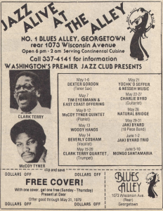 May 1979 at Blues Alley