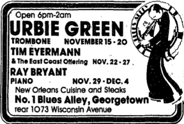 Urbie Green at Blues Alley