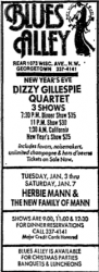 Dizzy Gillespie at Blues Alley