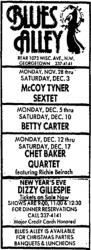 McCoy Tyner at Blues Alley