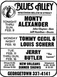 Monty Alexander at Blues Alley