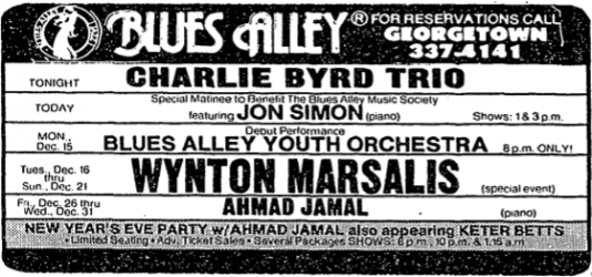 Charlie Byrd at Blues Alley
