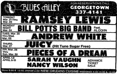 Ramsey Lewis at Blues Alley