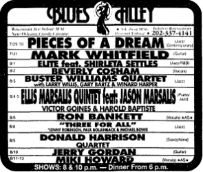 Pieces of a Dream at Blues Alley
