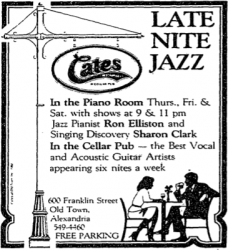 Ron Elliston and Sharon Clark at Cates