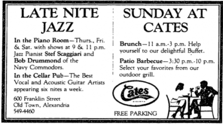 Stef Scaggiari and Bob Drummond at Cates