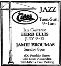 Herb Ellis at Cates