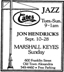 Jon Hendricks at Cates