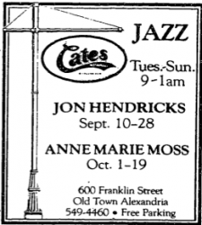 Jon Hendricks at Cates