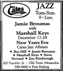 Jamie Broumas and Marshall Keys at Cates