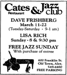 Dave Frishberg at Cates