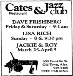 Dave Frishberg at Cates