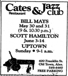 Bill Mays at Cates