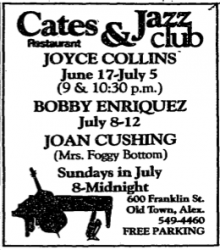 Joyce Collins at Cates