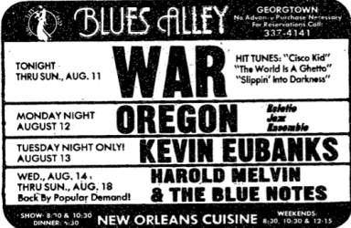War at Blues Alley