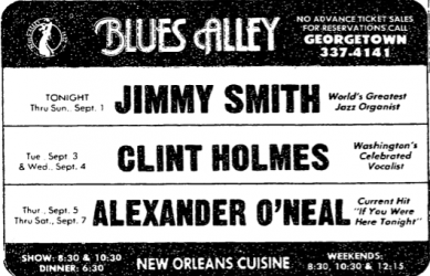 Jimmy Smith at Blues Alley