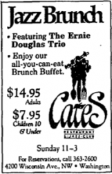 Ernie Douglas at Cates (DC)