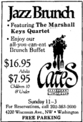 Marshall Keys at Cates (DC)