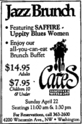 Saffire at Cates (DC)