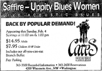 Saffire at Cates (DC)